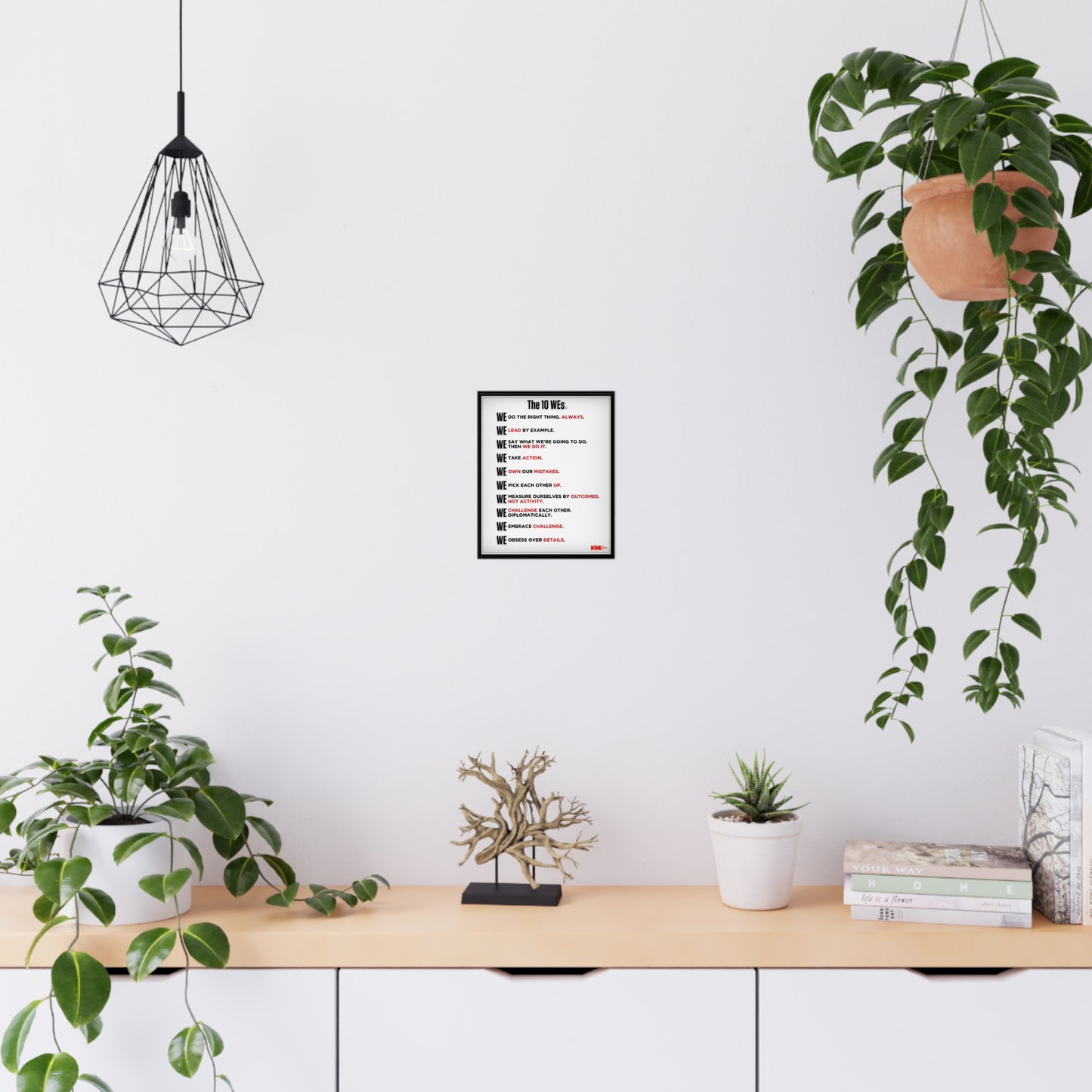 The 10 WEs Matte Poster (Unframed)