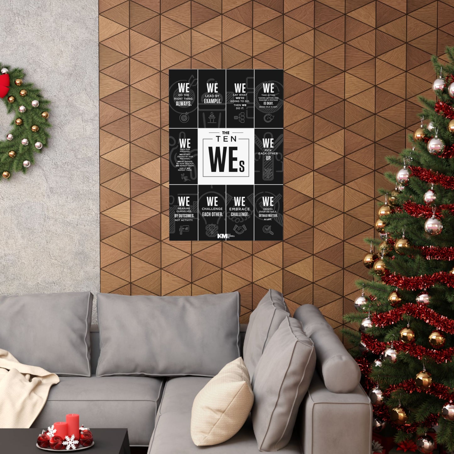 The 10 WEs - Matte Vertical Posters
