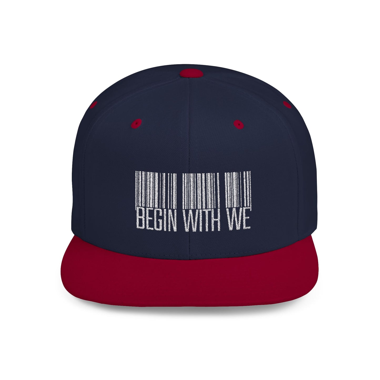 Begin With WE UPC - Flat Bill Snapback (Embroidered)