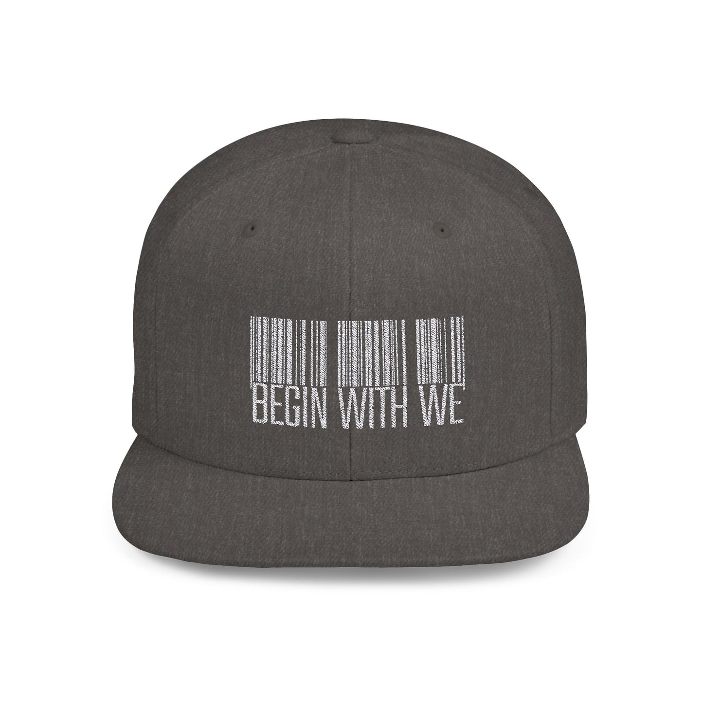 Begin With WE UPC - Flat Bill Snapback (Embroidered)