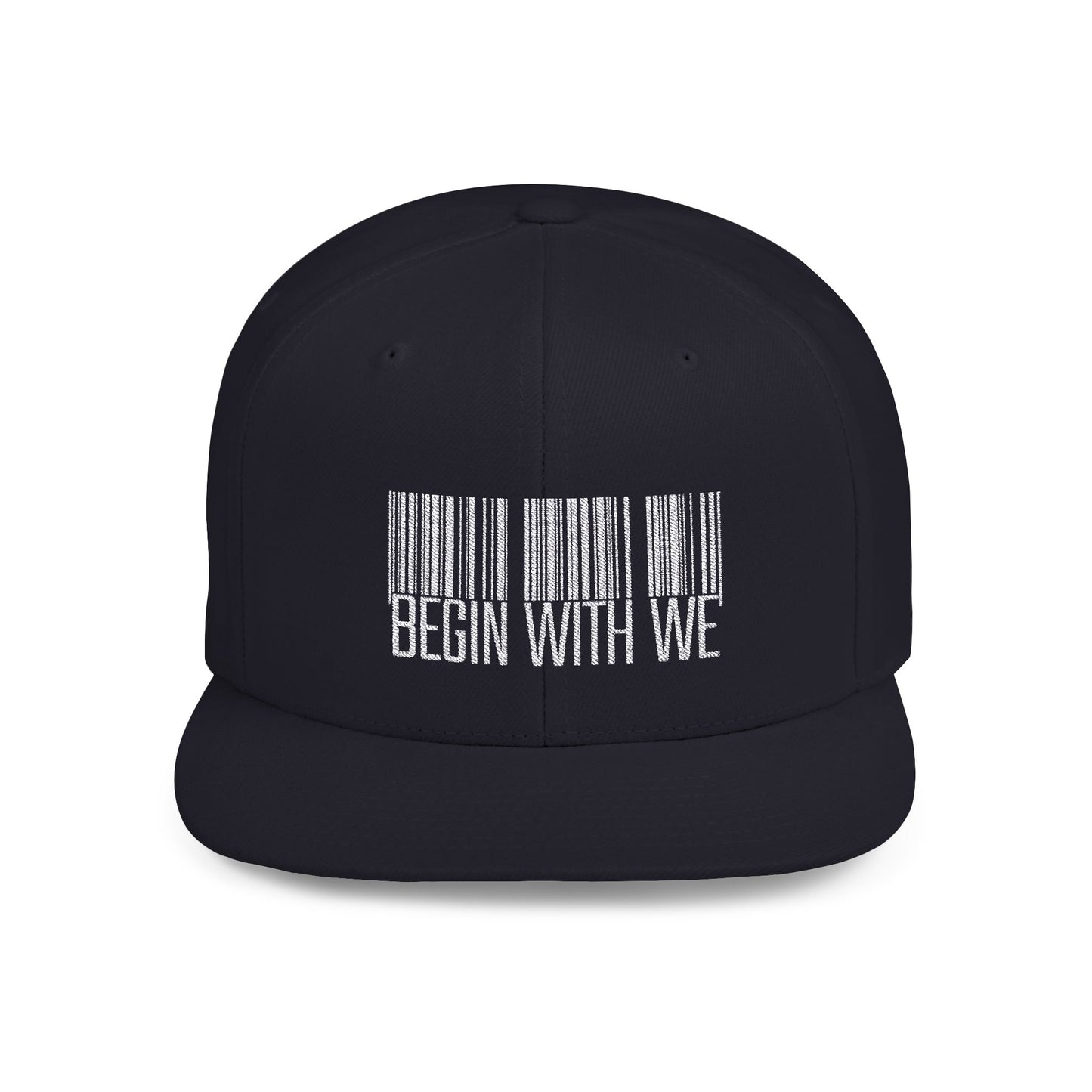Begin With WE UPC - Flat Bill Snapback (Embroidered)