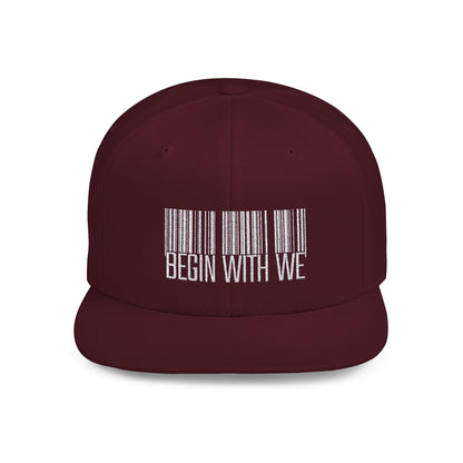 Begin With WE UPC - Flat Bill Snapback (Embroidered)