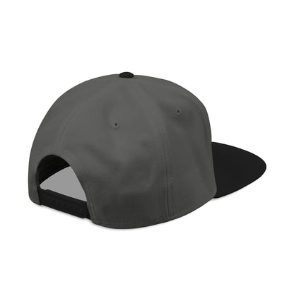 Embroidered 'LIVE' Urban Snapback Hat — Distressed Lettering Streetwear Cap
