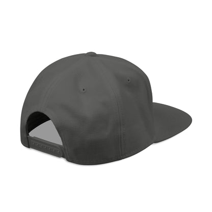 Embroidered 'LIVE' Urban Snapback Hat — Distressed Lettering Streetwear Cap