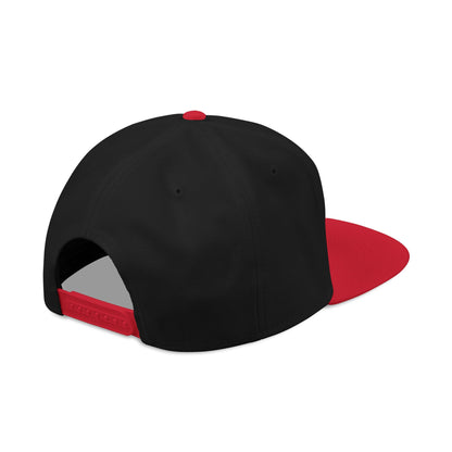 Embroidered 'LIVE' Urban Snapback Hat — Distressed Lettering Streetwear Cap