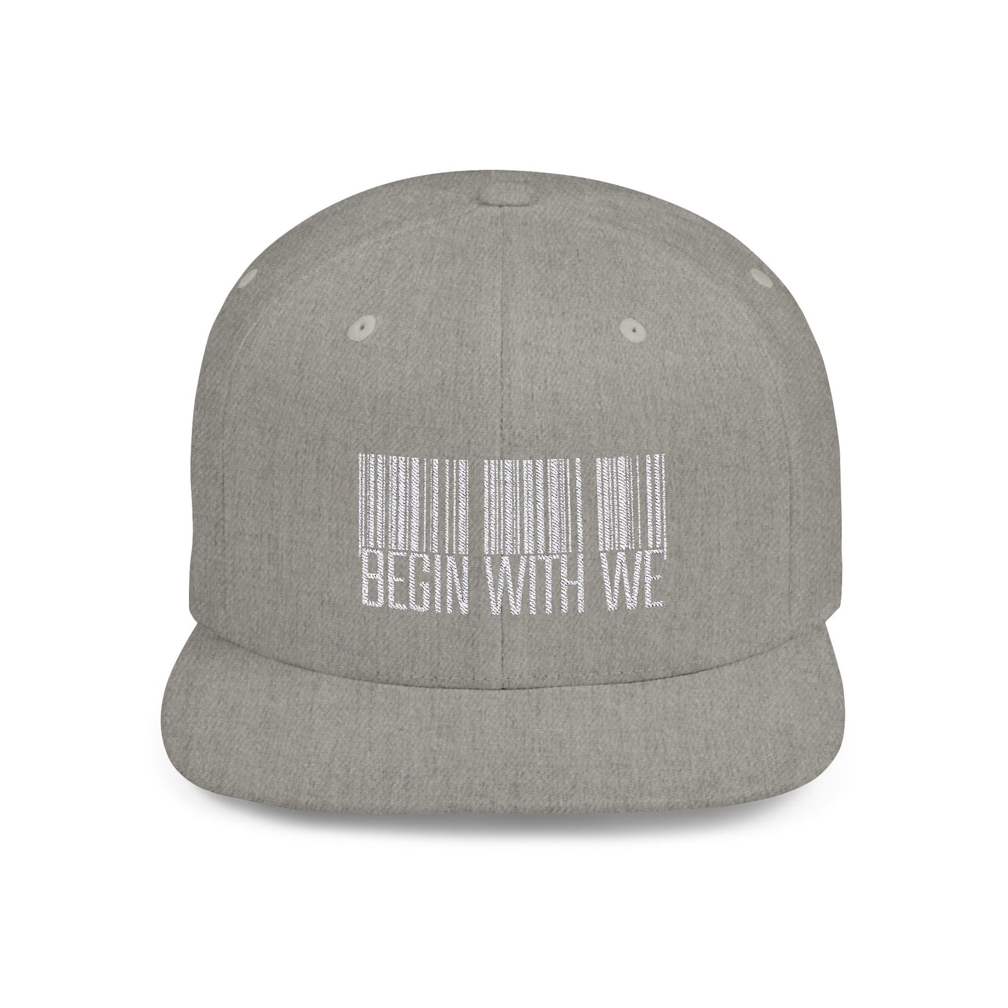 Begin With WE UPC - Flat Bill Snapback (Embroidered)