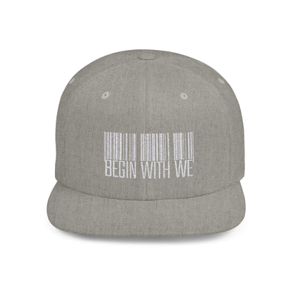 Begin With WE UPC - Flat Bill Snapback (Embroidered)