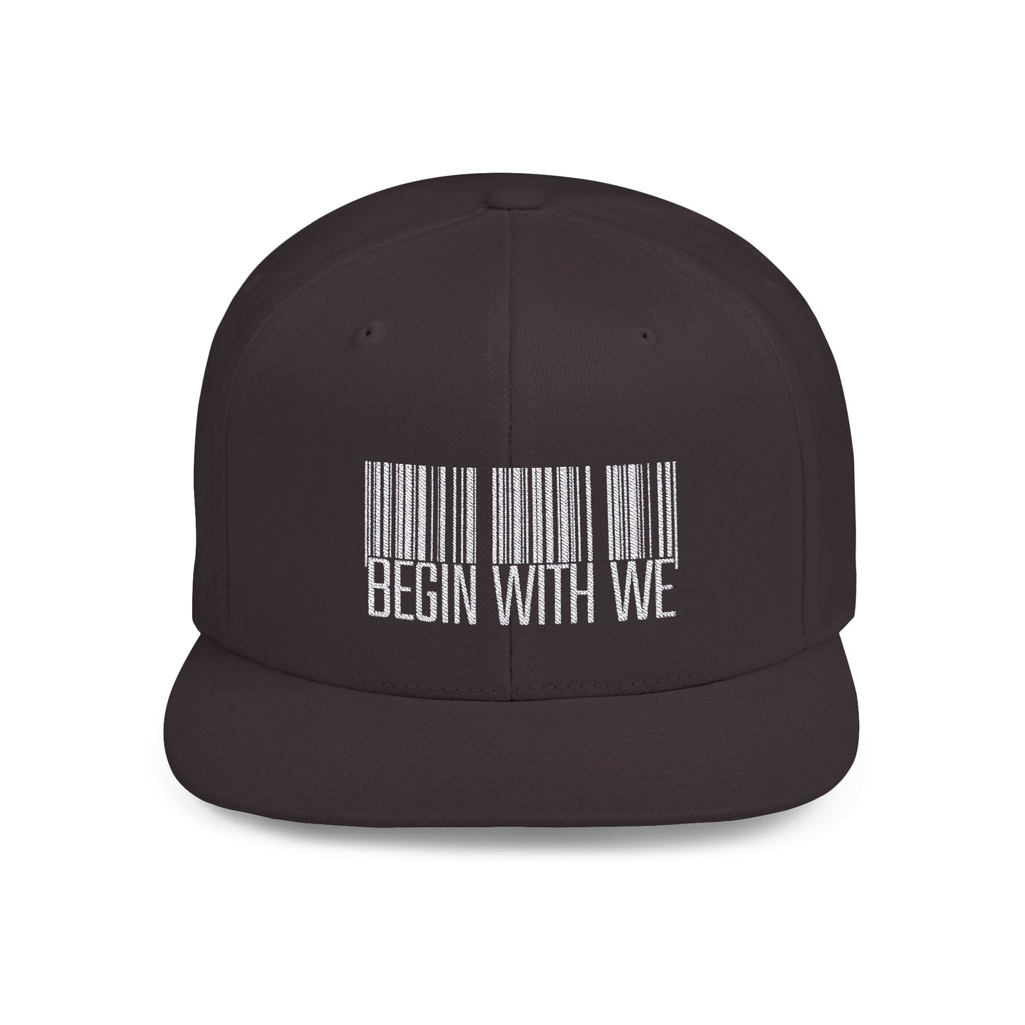 Begin With WE UPC - Flat Bill Snapback (Embroidered)