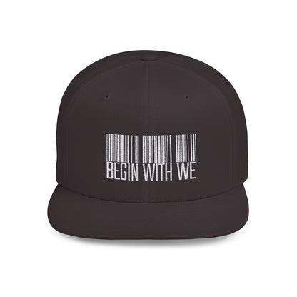 Begin With WE UPC - Flat Bill Snapback (Embroidered)