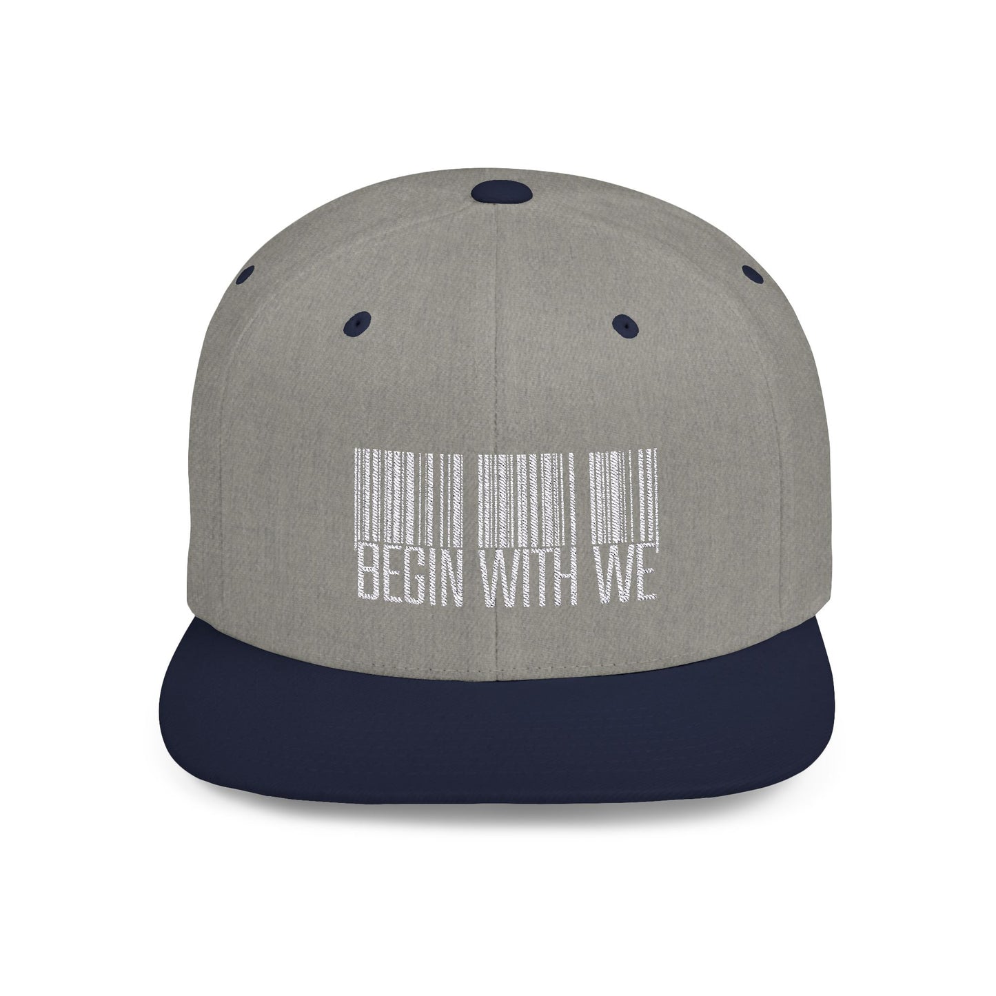 Begin With WE UPC - Flat Bill Snapback (Embroidered)