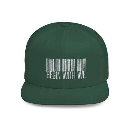 Begin With WE UPC - Flat Bill Snapback (Embroidered)
