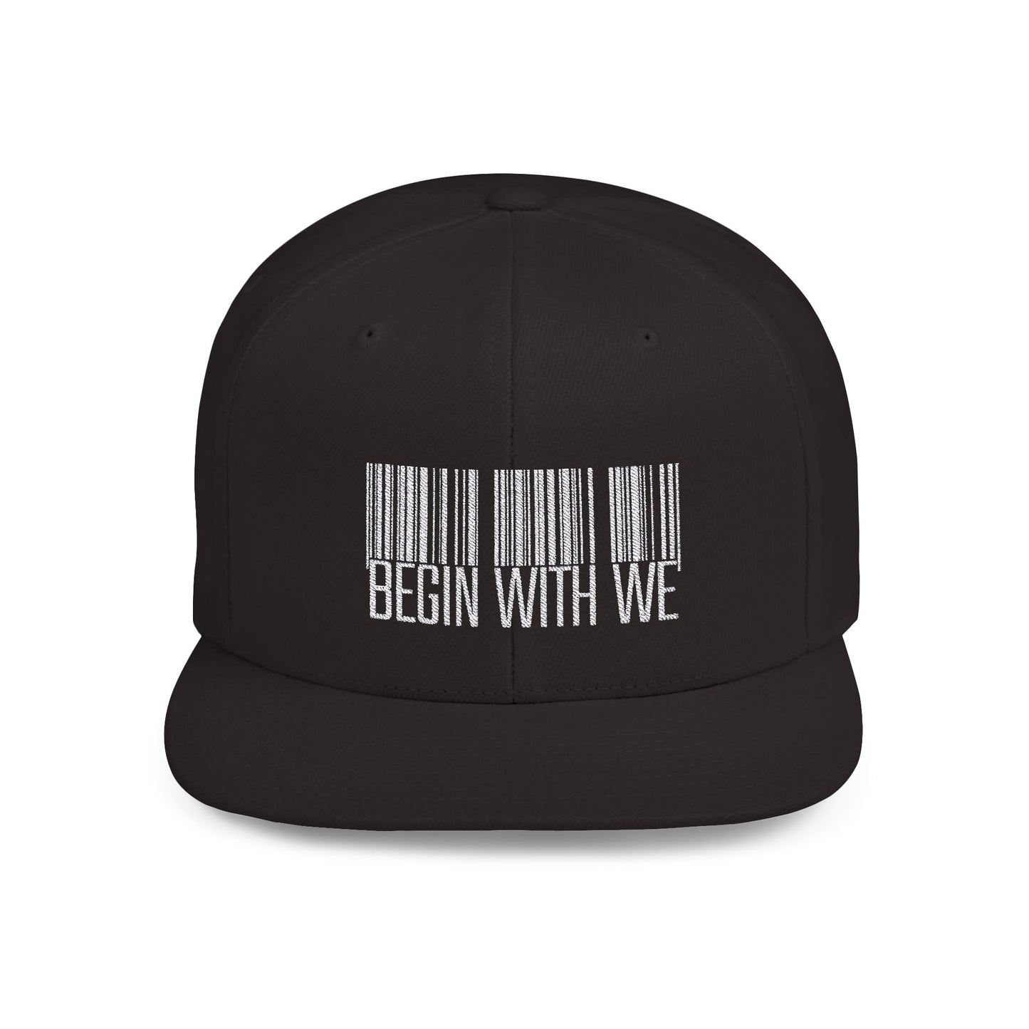 Begin With WE UPC - Flat Bill Snapback (Embroidered)