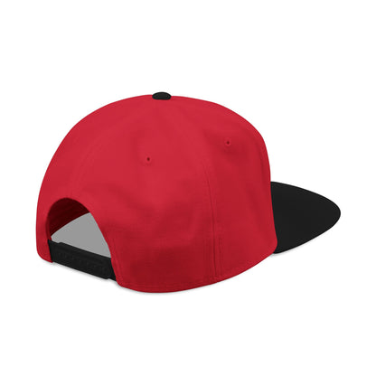 Embroidered 'LIVE' Urban Snapback Hat — Distressed Lettering Streetwear Cap