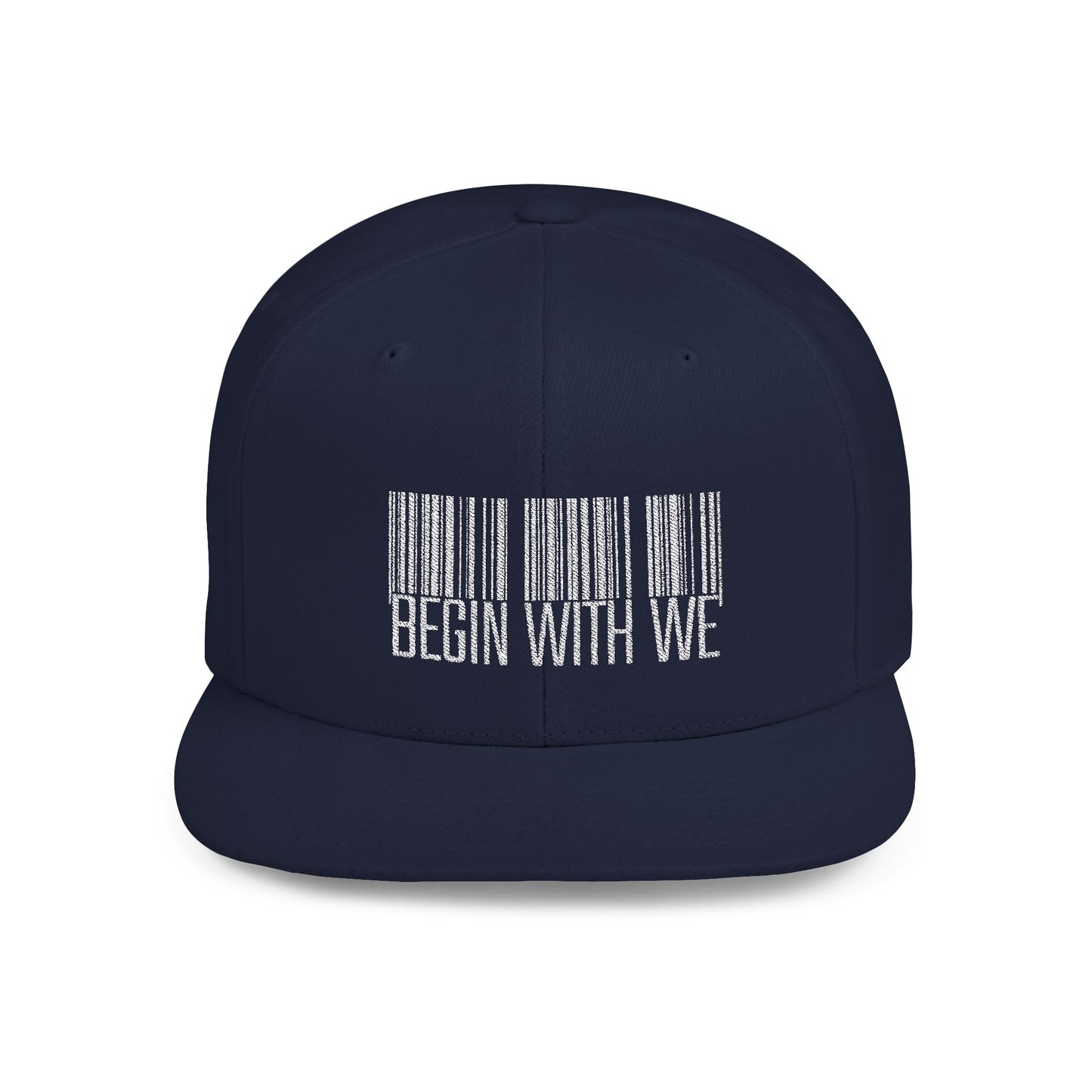 Begin With WE UPC - Flat Bill Snapback (Embroidered)