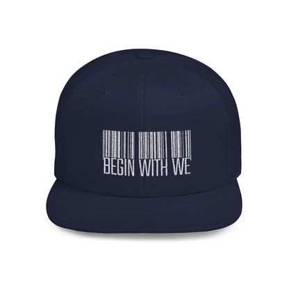 Begin With WE UPC - Flat Bill Snapback (Embroidered)